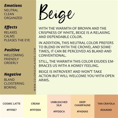 Beige Definition & Meaning 